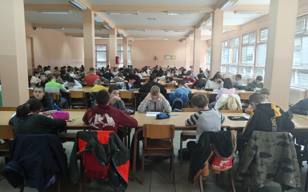 Школско такмичење из математике 12.12.2025. године