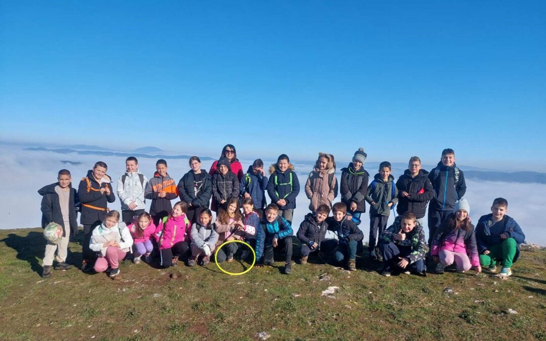 Пешачки излет до Клокоча ученика 3. разреда 13.12.2025. године