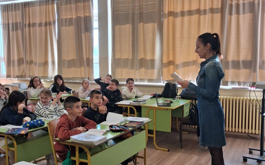 Посета књижевнице Александре Гајовић одељењу IV-4 25. марта 2026.