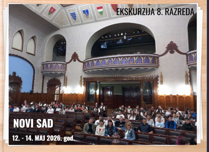 Екскурзија осмог разреда – презентација